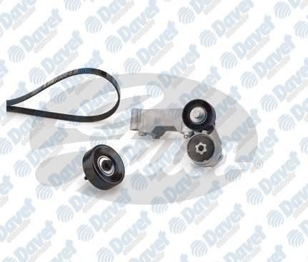 GATES K017PK1685 Alternator Gergi Kiti Renault Master Iii 2.3dci 10-Opel Movano B 2.3cdti 10- Vivaro 2.0cdti 06-